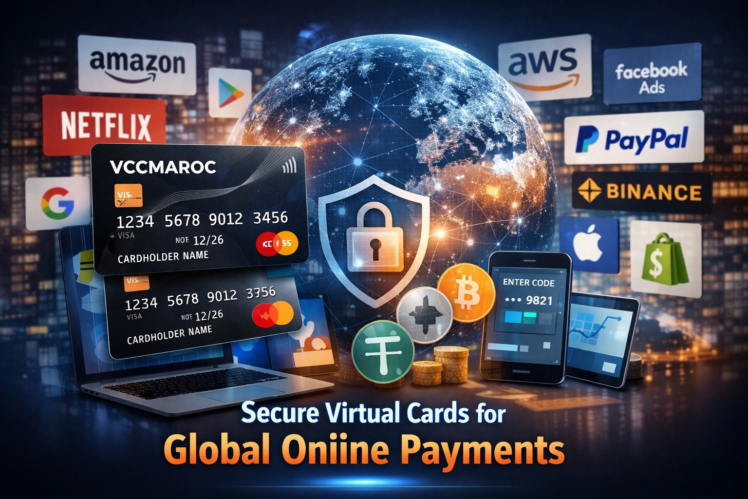 Secure Virtual Cards for Global Online Payments - VCCMAROC