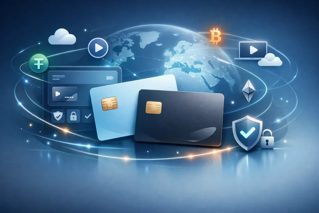 بطاقة افتراضية مشحونة بدون بنك للدفع أونلاين عند رفض البطاقة البنكية الأصلية باستخدام بطاقة Visa أو MasterCard افتراضية قابلة لإعادة الشحن